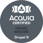 Badge for Drupal 9 Grandmaster 